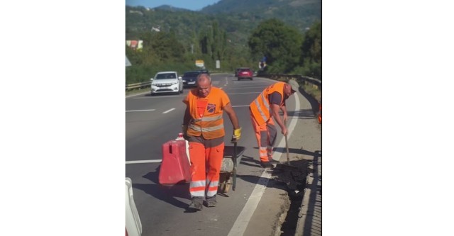 VIDEO 🎦 Un sector de pe DN1 - Valea Prahovei este reorganizat, de la două la trei benzi