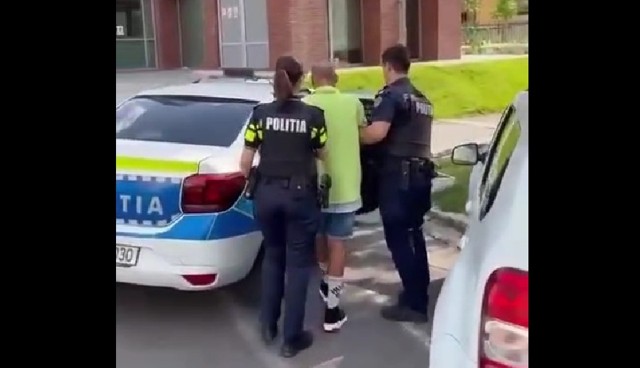 VIDEO 🎦 Bărbat din Florești, arestat pentru că a amenințat, pe stradă, o fată de 15 ani. Familia adolescentei avea ordin de protecție împotriva individului