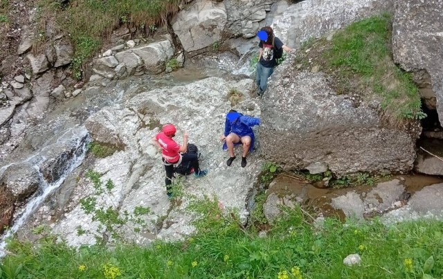 O nouă intervenție Salvamont în Bucegi, pe Jepii Mici