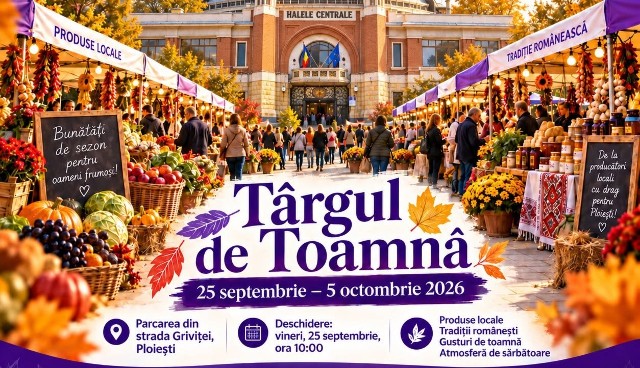 Au început pregătirile pentru Târgul de Toamnă!
