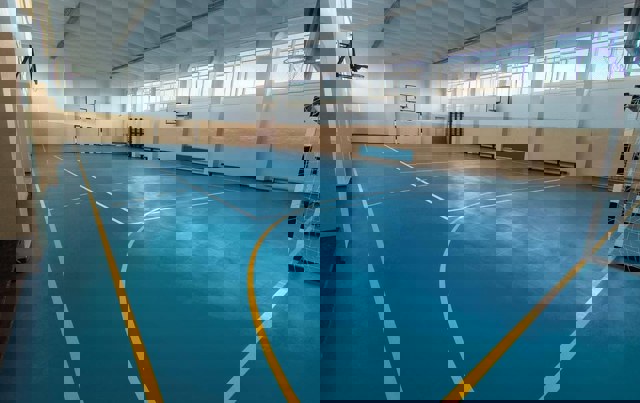 Lucrările la sala de sport din Florești au fost finalizate