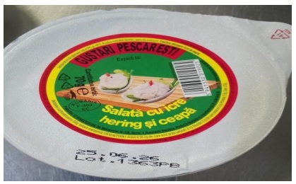 Alertă alimentară. Lot de salată de icre retras din magazinele Profi