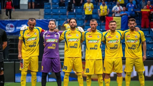 Gabriel Dumitrașcu a marcat din nou pentru ”tricolori”. România s-a oprit în sferturile de finală la CE