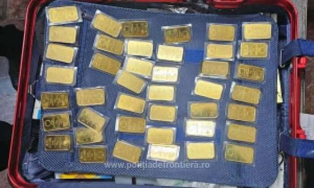ANAF a confiscat peste 4,5 milioane lei de la firme din Prahova care au vândut ilegal lingouri de aur