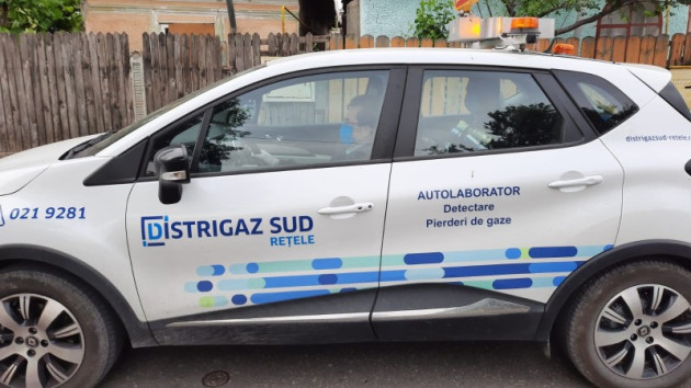 Avarie la rețeaua de distribuție a gazelor naturale, pe mai multe străzi din Coslegi și Dârvari,  provocate în timpul unor lucrări de terasamente