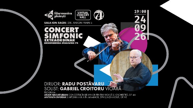 Începutul unui nou sezon muzical: Stagiunea 74 a Filarmonicii „Paul Constantinescu” Ploiești