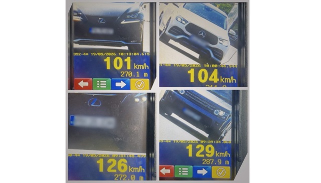 Zeci de vitezomani sancționați de polițiști în timpul acțiunii derulate marți, pe DN1
