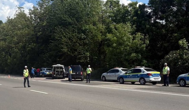 FOTO 📸 Acțiune a polițiștilor prahoveni pentru creșterea siguranței traficului pe DN1