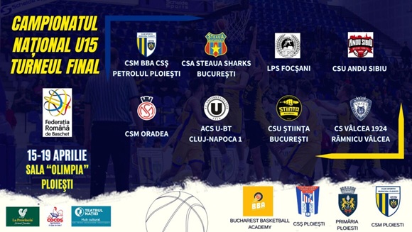Titlu în Olimpia. CSM BBA CSȘ Petrolul Ploiești caută aurul la U15
