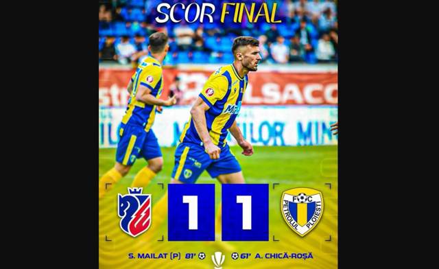 Petrolul, pe loc de baraj cu un meci înainte de finalul play-out-ului