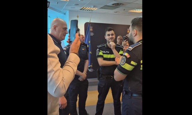 VIDEO 🎦 Circ de ședință, la Ploiești. Cum s-a făcut de râs Poliția Locală, sub atenta „coordonare” a directorului adjunct Adrian Vaida