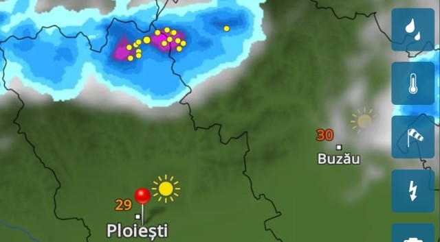 Cod portocaliu de vijelie pentru Prahova și Buzău. Localitățile vizate