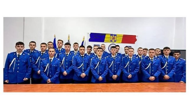 23 de jandarmi noi, la Gruparea Mobilă „Matei Basarab” Ploiești. Toți sunt absolvenți din promoția 2025