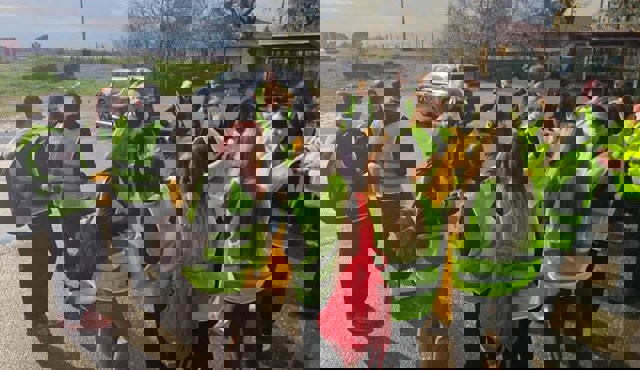 FOTO 📷 Acțiune de ecologizare, cu ajutorul voluntarilor, la Florești