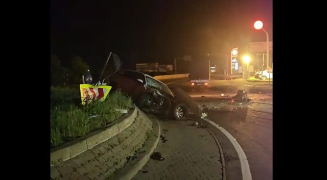 VIDEO 🎦 Accident grav, în noaptea de duminică spre luni, pe Centura de Vest a Ploieștiului // UPDATE: Șoferul implicat era beat