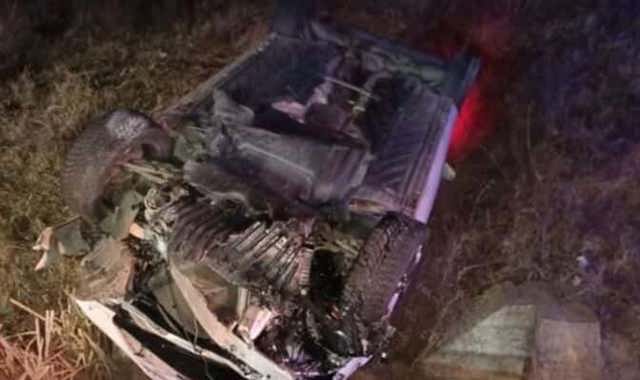 Accident provocat de un bărbat beat. S-a răsturnat cu mașina într-o curbă de pe DN72