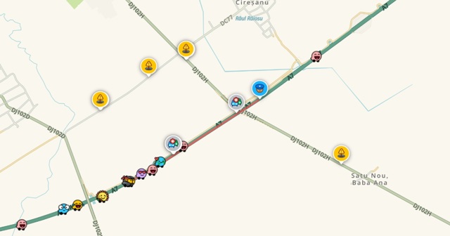 Circulație temporar blocată, duminică, pe A7 Ploiești - Buzău, în urma unui incendiu la un autoturism