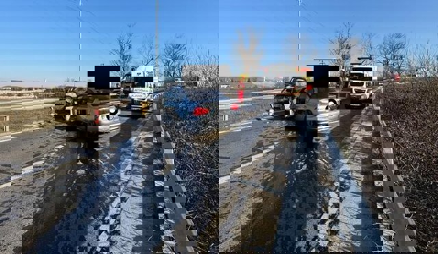 FLOREȘTI. Cum s-a produs accidentul de luni dimineață, de pe DJ720. Două șoferițe au fost rănite