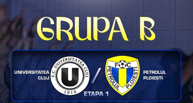 Dublă cu Universitatea Cluj, în Cupa României. Adversarii echipei Petrolul, în grupa B