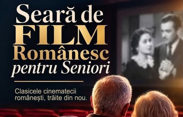 Seniorii sunt invitați la film. Proiecție gratuită a producției „Filantropica”, la Ploiești